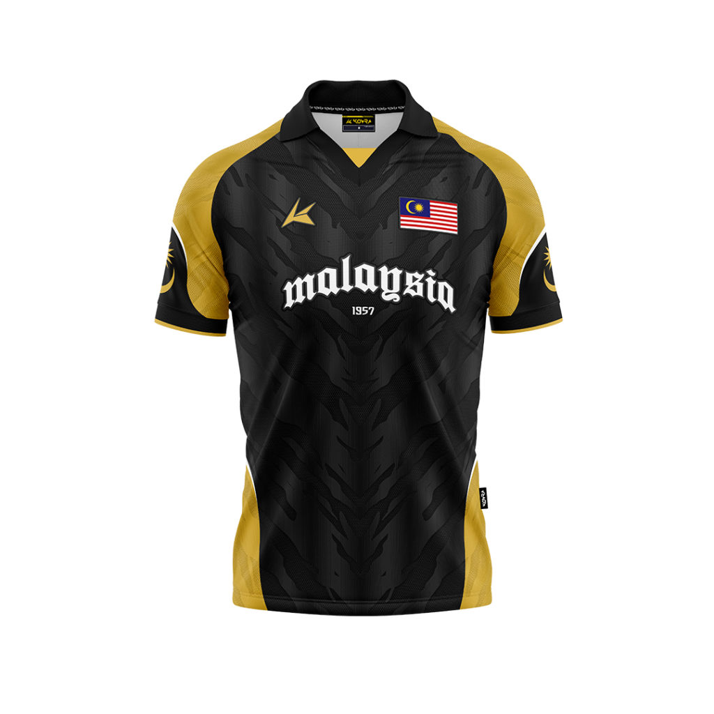 Malaysia 1957 Black/Gold