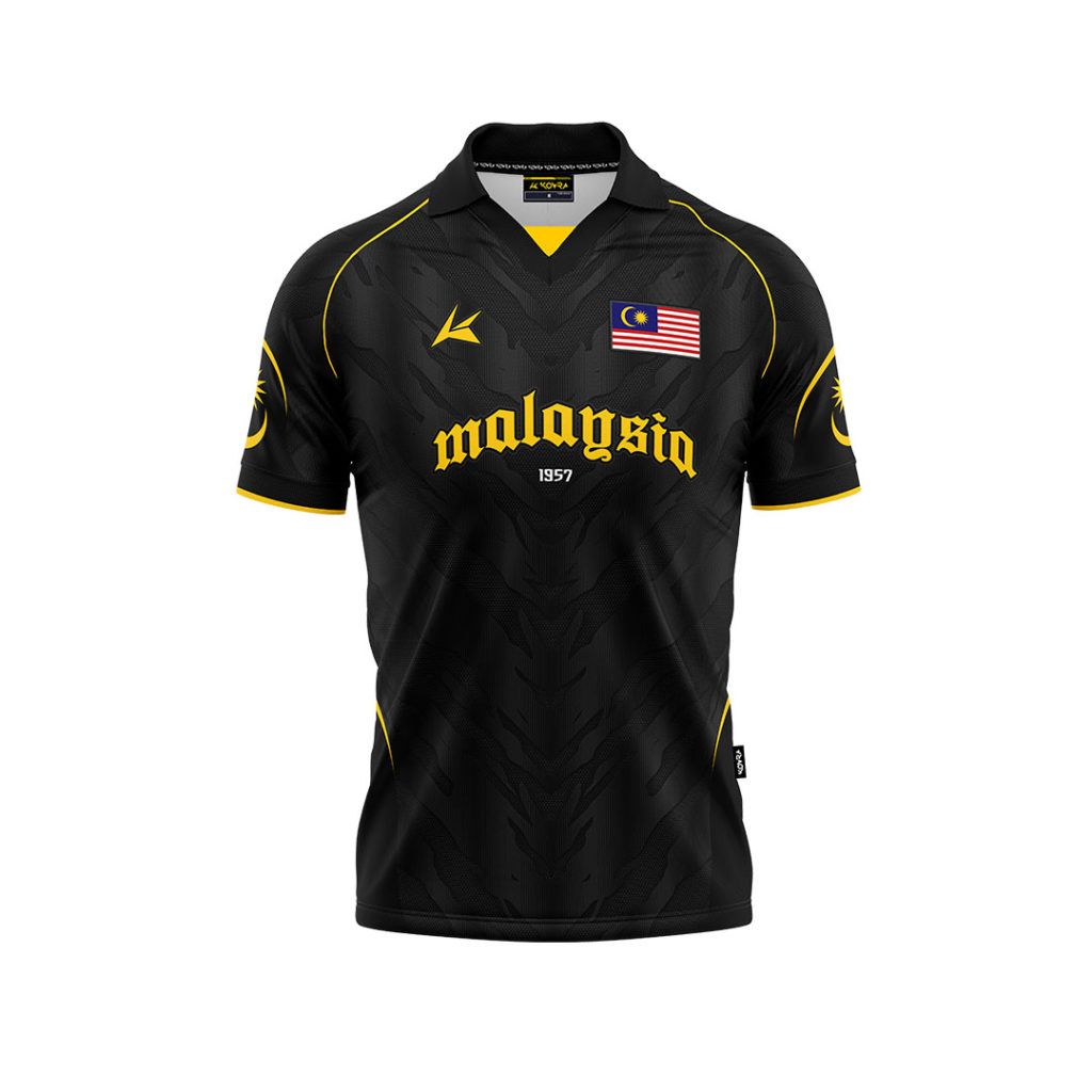 Malaysia 1957 Black/Yellow