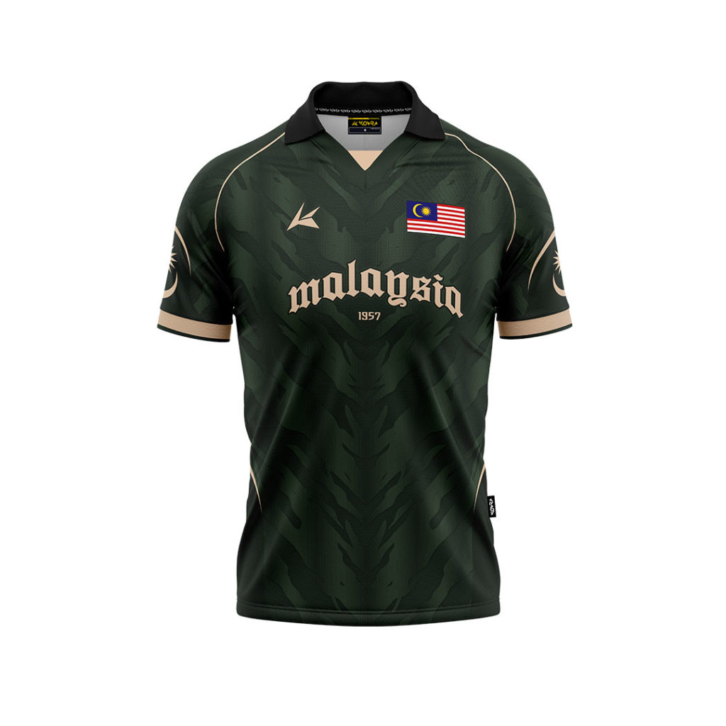 Malaysia 1957 Green/Cream